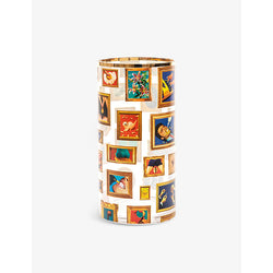 Seletti wears Toiletpaper Frames medium glass vase 30cm