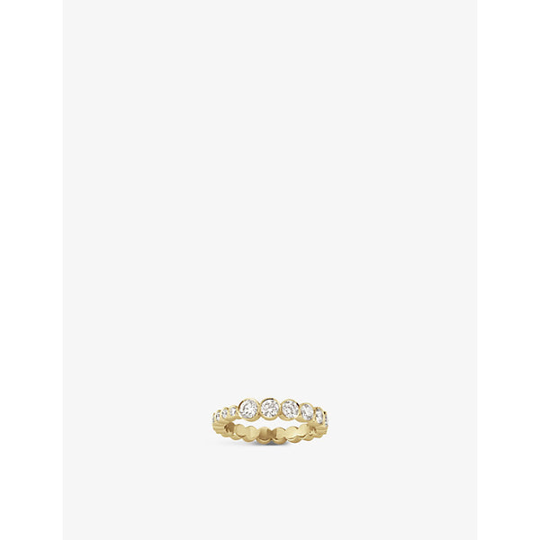 Sophie Bille Brahe Ensemble Croissant 18ct yellow-gold and brilliant-cut 1.66ct diamond ring