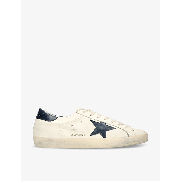 Golden Goose Super-Star leather low-top trainers