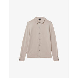  Reiss Forbes buttoned wool cardigan