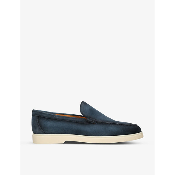  Magnanni Paraiso slip-on suede loafers