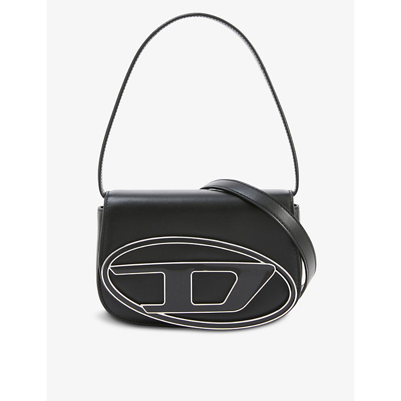 Diesel 1DR logo-plaque leather shoulder bag | DIESEL