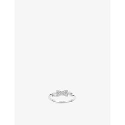 Chaumet Jeux de Liens 18ct white gold and 0.05ct brilliant-cut diamonds ring