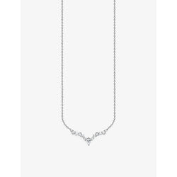  Thomas Sabo Ice Crystals sterling silver and zirconia necklace