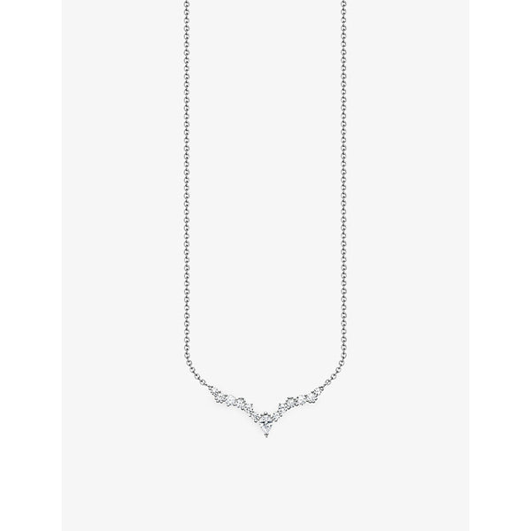  Thomas Sabo Ice Crystals sterling silver and zirconia necklace