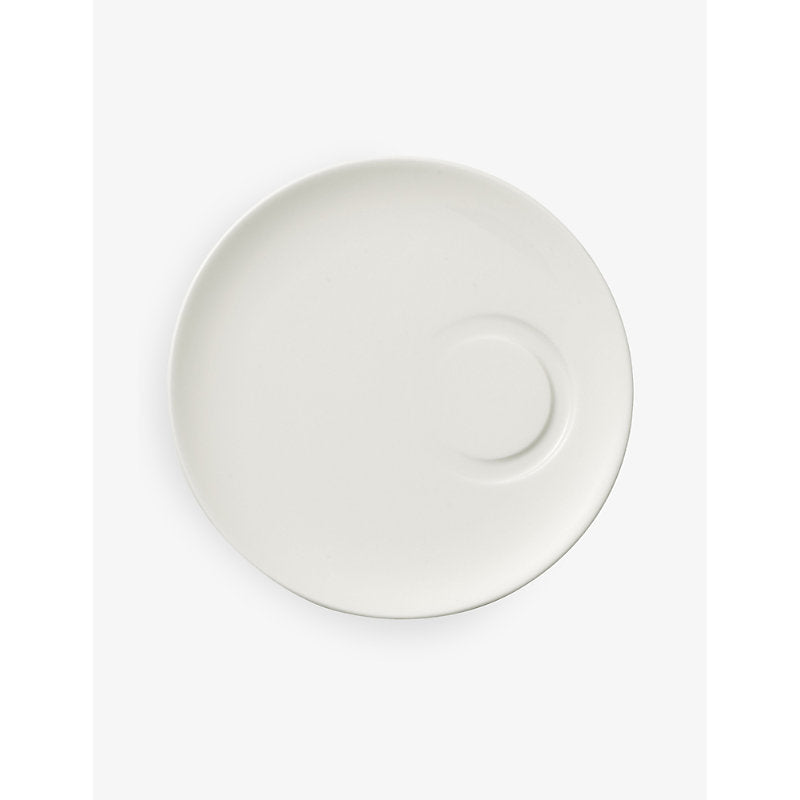 Villeroy & Boch MetroChic Blanc bone-porcelain saucer 14.2cm