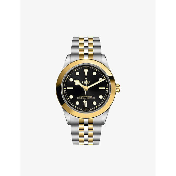 Tudor M79663-0001 Black Bay S&G 18ct yellow-gold and steel automatic watch