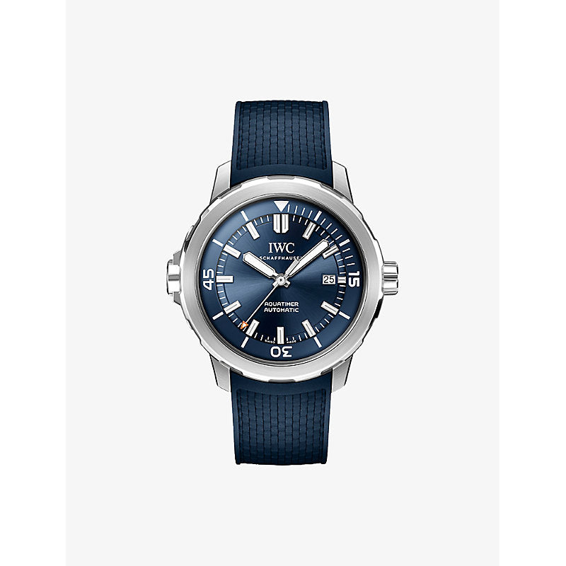 Iwc Schaffhausen IW328801 Aquatimer stainless-steel and rubber automatic watch