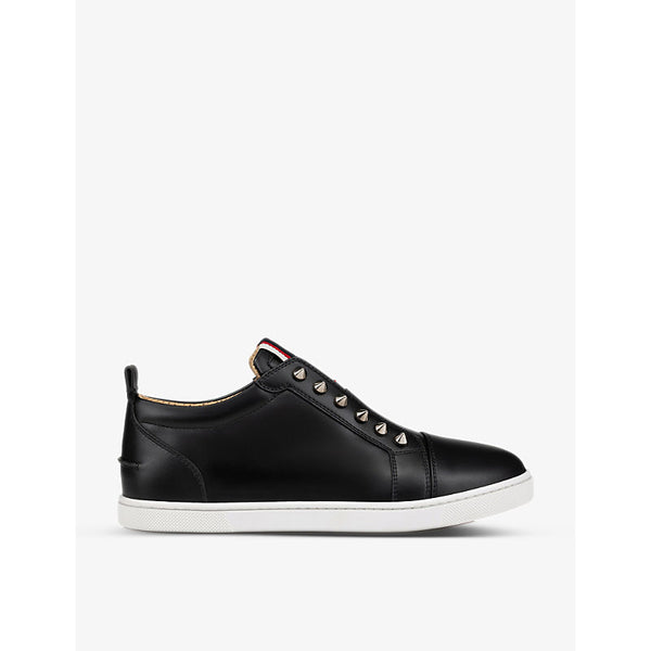 Christian Louboutin F.A.V Fique A Vontade studded leather low-top trainers