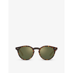  Oliver Peoples OV5459SU Romare round-frame acetate sunglasses