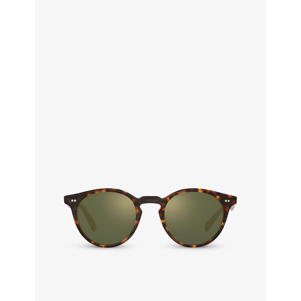 Oliver Peoples OV5459SU Romare round-frame acetate sunglasses | LYBSTORE