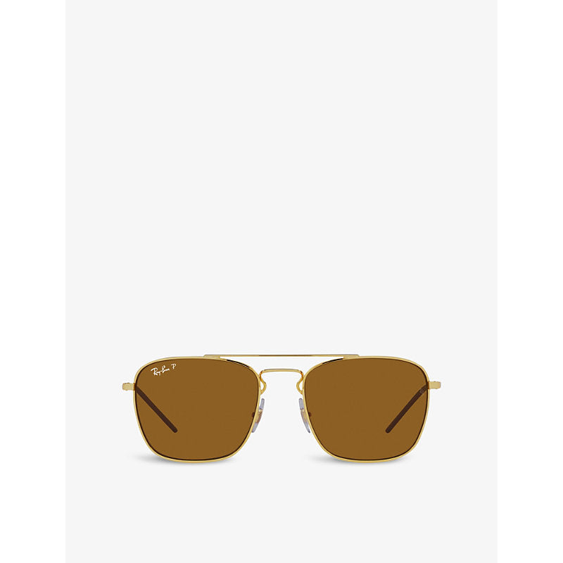  Ray-Ban RB3588 square-frame acetate sunglasses