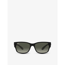  Ray-Ban RB4388 rectangular-shape propionate sunglasses