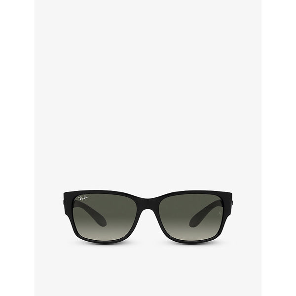  Ray-Ban RB4388 rectangular-shape propionate sunglasses