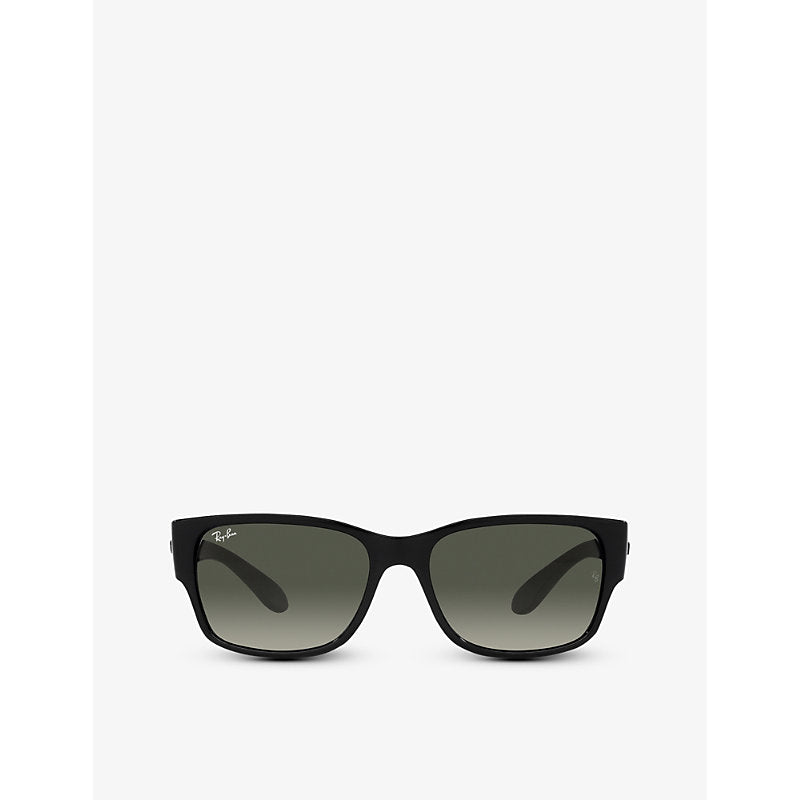  Ray-Ban RB4388 rectangular-shape propionate sunglasses