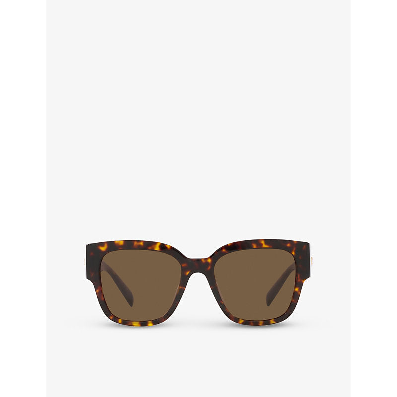  Versace VE4437U pillow-frame acetate sunglasses