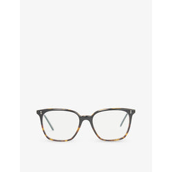 Oliver Peoples OV5488U square-frame acetate optical glasses | LYBSTORE