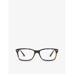  Ray-Ban RX5428 square-frame tortoiseshell  glasses