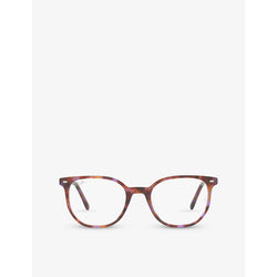  Ray-Ban Elliot tortoiseshell-frame acetate optical glasses