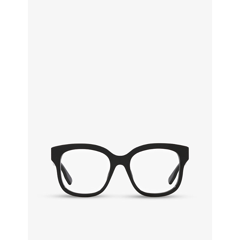  Gucci GG0018O acetate rectangle glasses