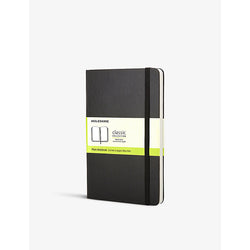 Moleskine Classic hard-cover plain notebook 14.4cm x 9.4cm