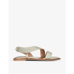 Carvela Gala rope-effect asymmetric woven sandals