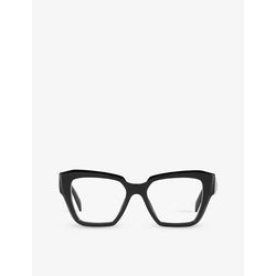  Prada PR 09ZV square-frame acetate optical glasses