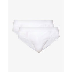  Falke Tonal waistband pack of two stretch-cotton briefs