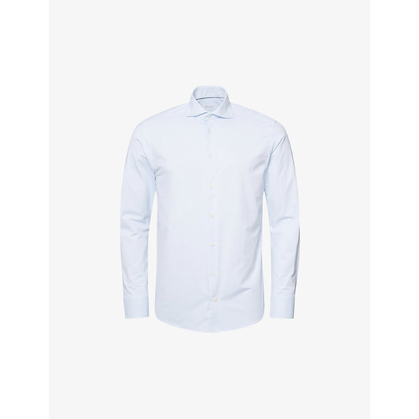  Eton Business slim-fit  stretch-cotton shirt