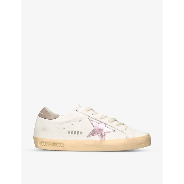 Golden Goose Women's Super-Star leather low-top trainers