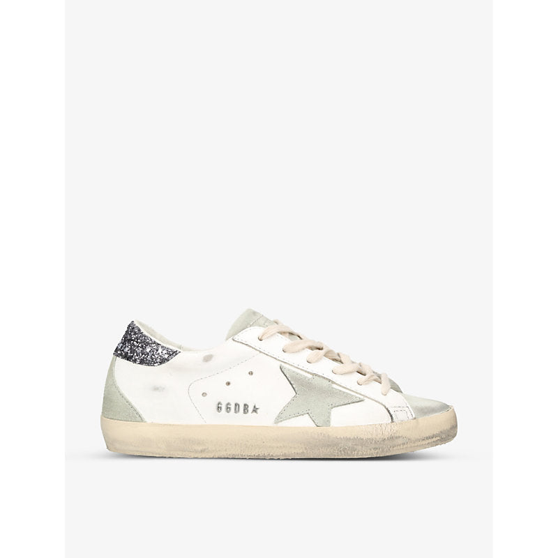  Golden Goose Women's Super-Star leather low-top trainers