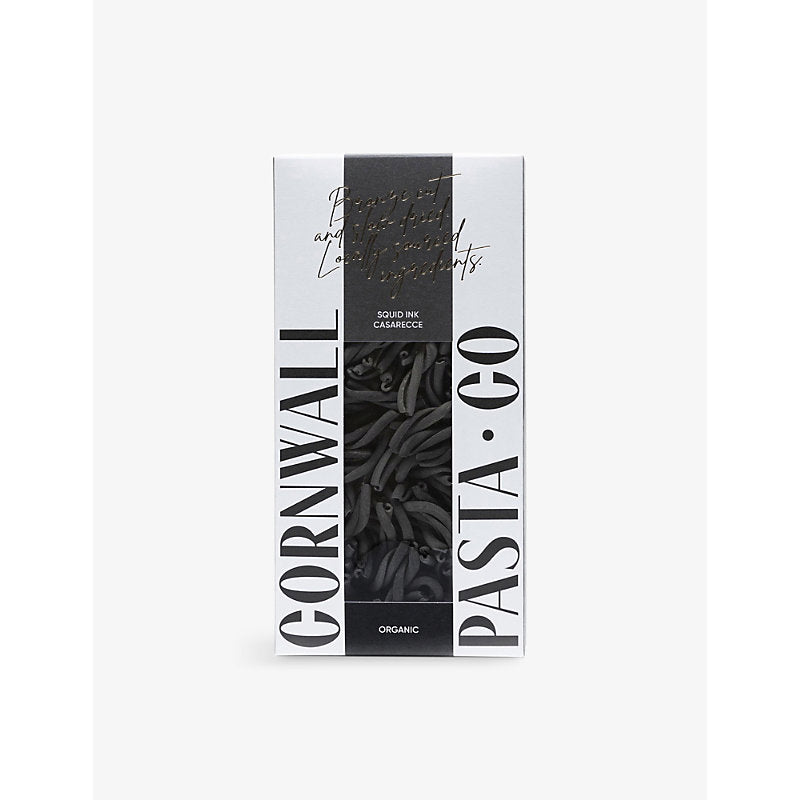 Cornwall Pasta Co. Cornwall Pasta Co organic squid ink casarecce pasta 350g