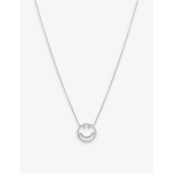 Roxanne First Have a Nice Day 14ct white-gold necklace