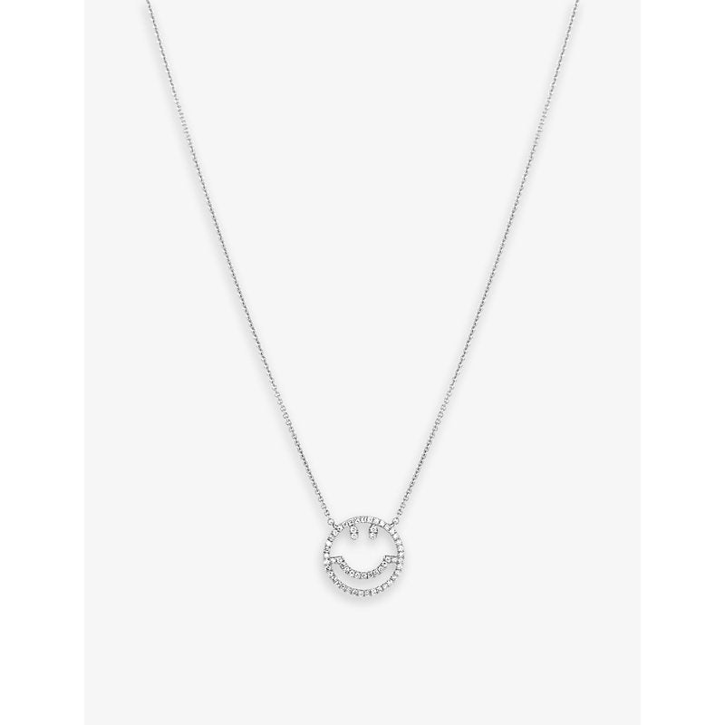 Roxanne First Have a Nice Day 14ct white-gold necklace