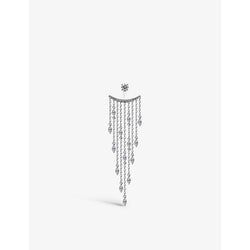  Carat London A-Lister sterling-silver and cubic zirconia single earring