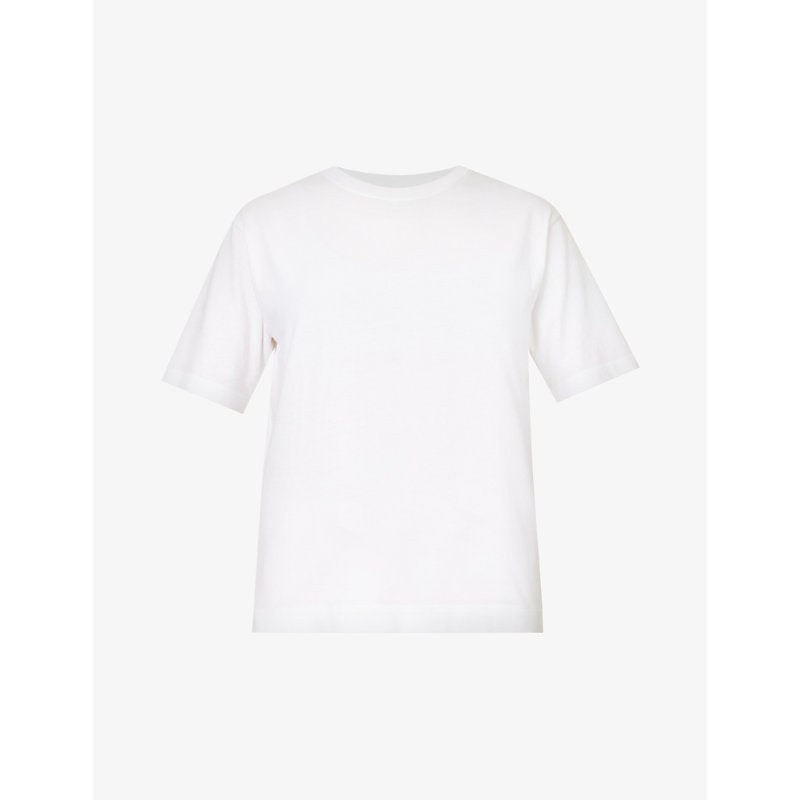  Dries Van Noten Boxy-fit round-neck cotton-jersey T-shirt