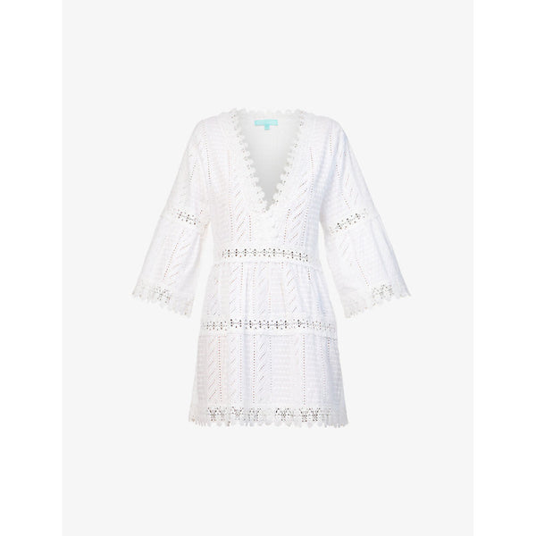 Melissa Odabash Victoria semi-sheer cotton cover-up