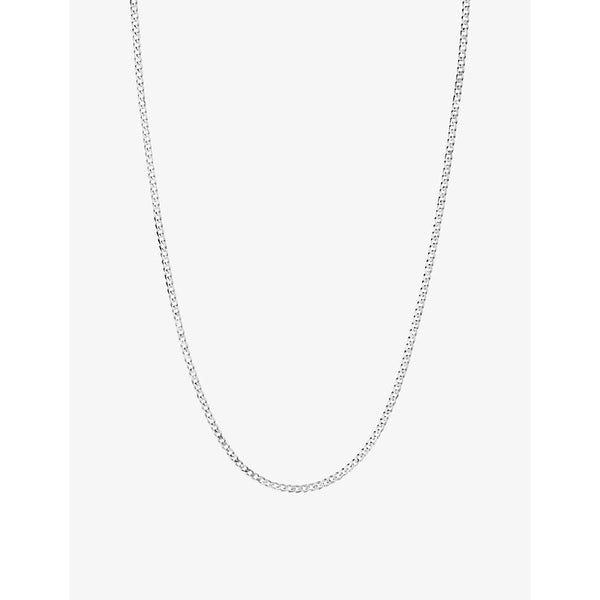 Maria Black Saffi rhodium-plated sterling-silver necklace