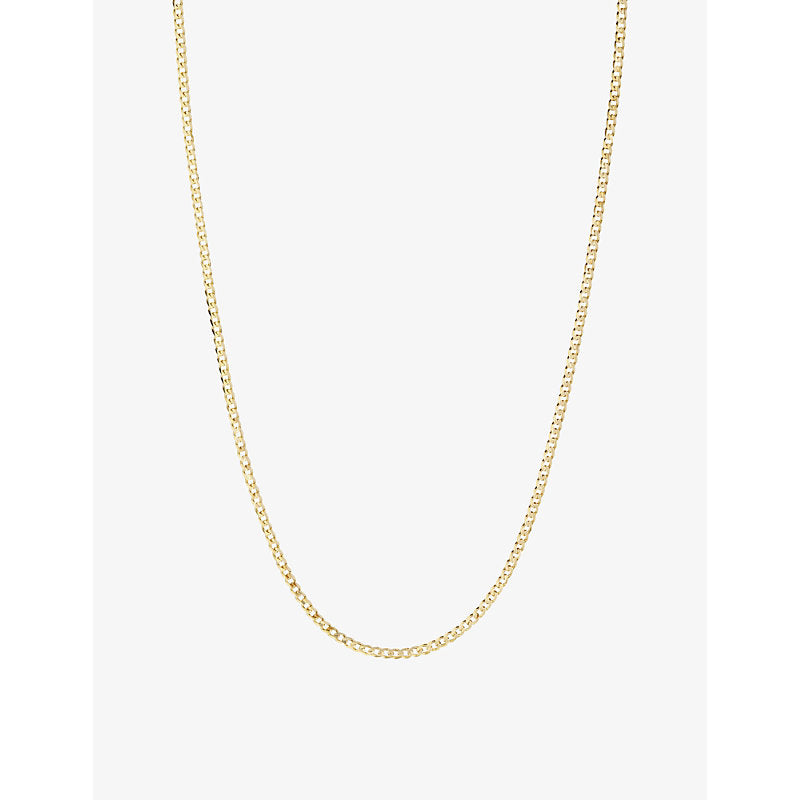 Maria Black Saffi 22ct yellow gold-plated sterling-silver necklace