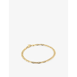 Maria Black Carlo Medium 22ct yellow gold-plated sterling-silver bracelet