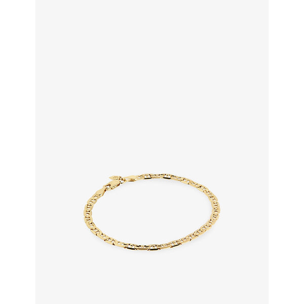 Maria Black Carlo Medium 22ct yellow gold-plated sterling-silver bracelet