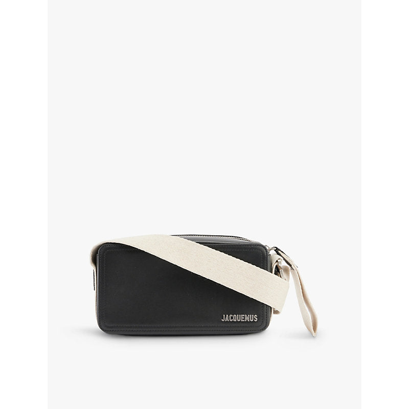 Jacquemus Le Cuerda Horizontal brand-plaque leather cross-body bag | Jacquemus