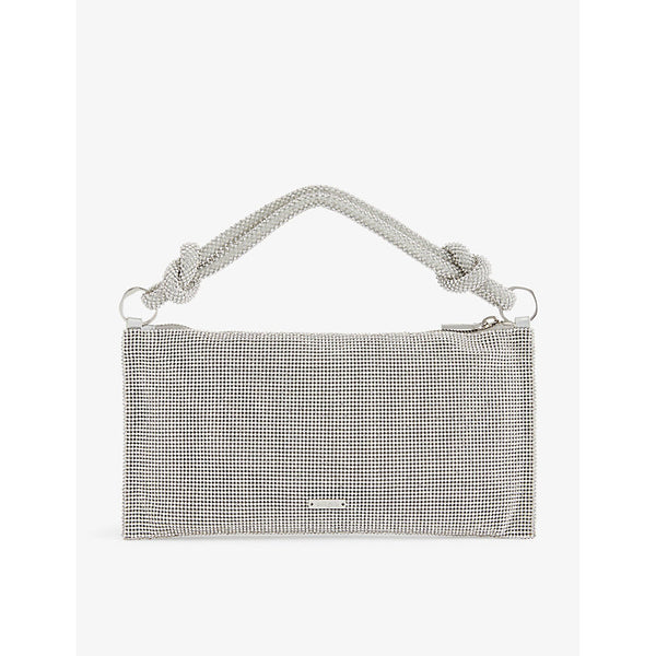 Cult Gaia Hera nano crystal-embellished shoulder bag