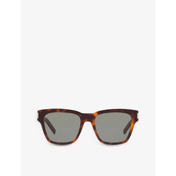  Saint Laurent SL560 square-frame acetate sunglasses