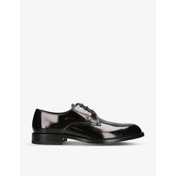 Tods Cuoio patent-leather derby shoes