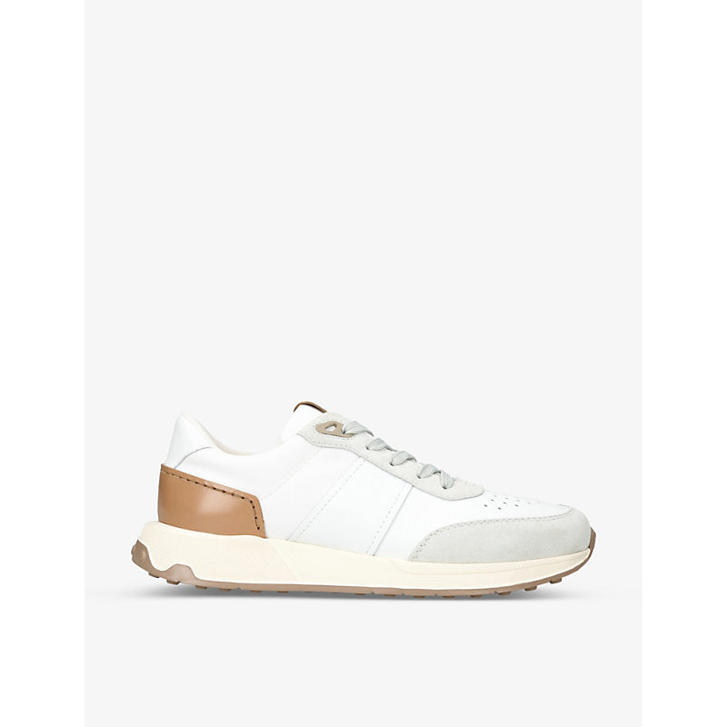  Tods Luxury leather low-top trainers