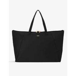 Tumi Just In Case double-zip branded nylon tote | Tumi