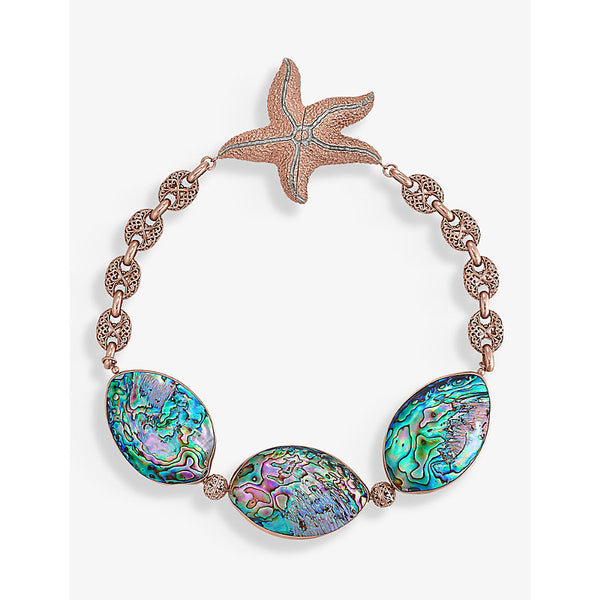 La Maison Couture Samantha Siu Under The Sea 18ct rose gold-plated vermeil sterling-silver necklace