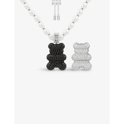  Apm Monaco Mood Yummy Bear XL sterling-silver and zirconia necklace