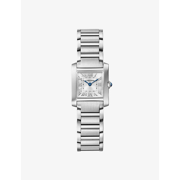 Cartier CRWSTA0065 Tank Française small stainless-steel quartz watch